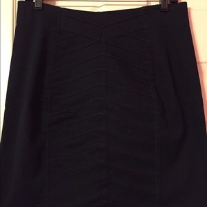 Express Navy blue skirt